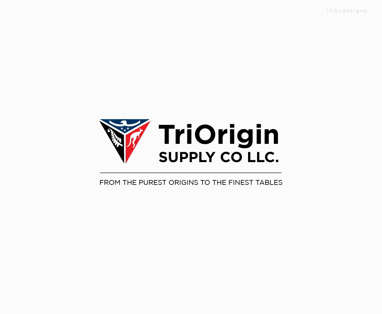 Logo Design by JWTL for TriOrigin Supply Co LLC  | Design #36574121