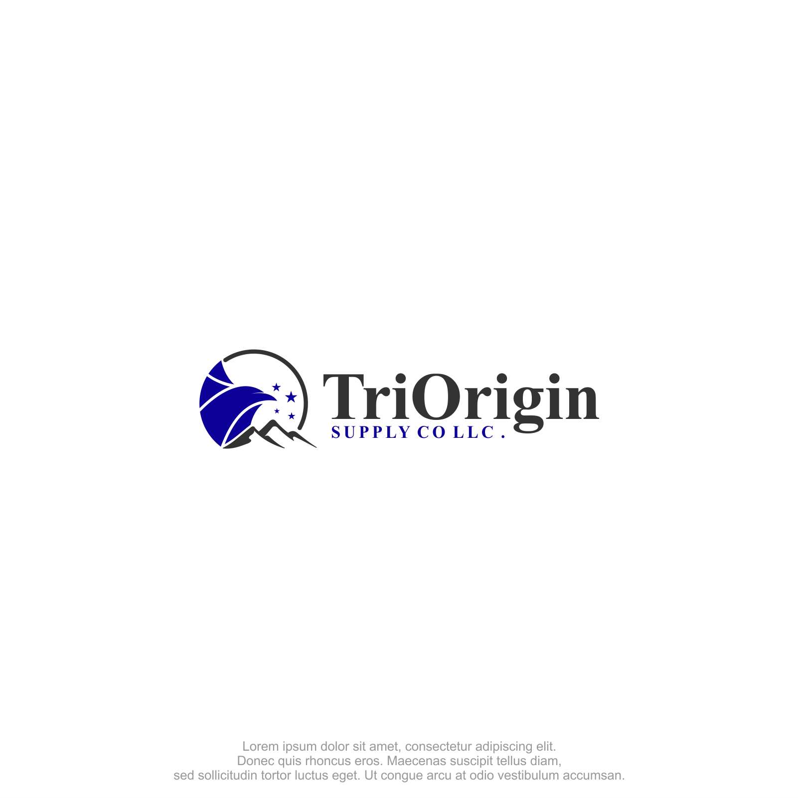 Logo Design by M.Syaiful Huda for TriOrigin Supply Co LLC  | Design #36556773