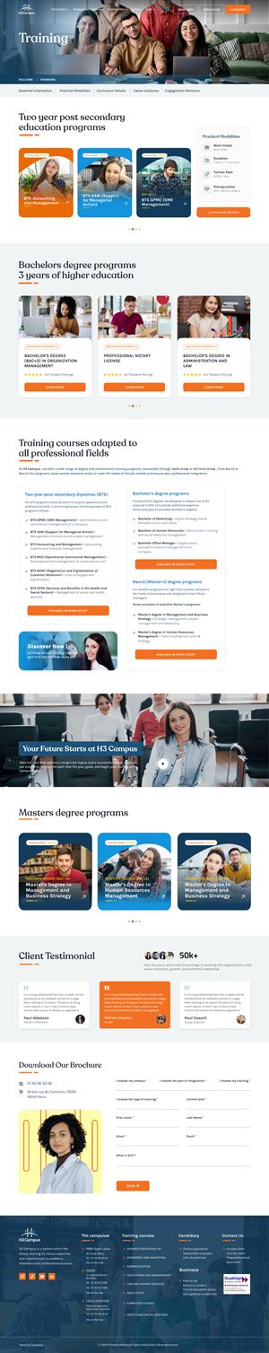 Web Design by Ascinate for Digitalcube | Design #36577121