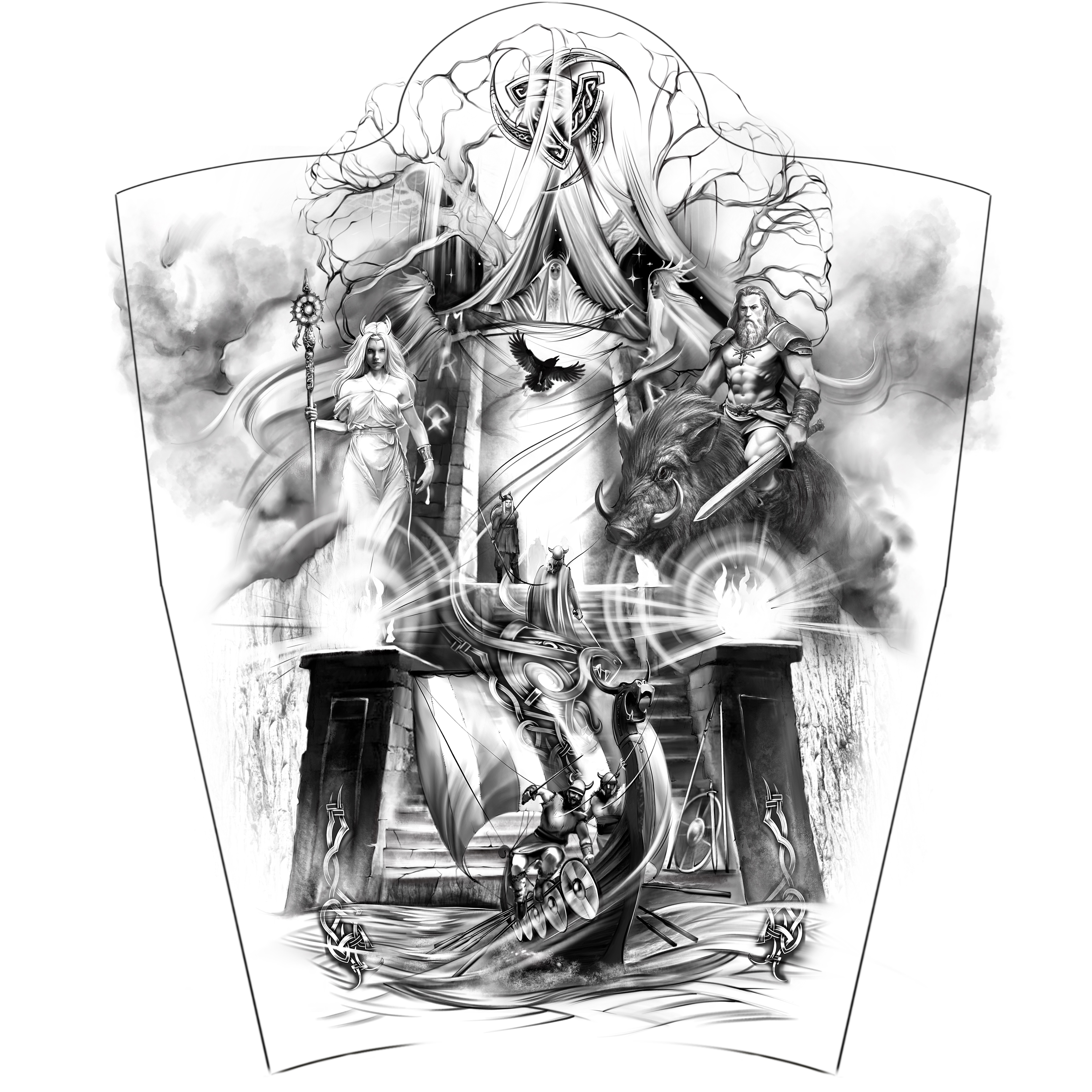 Tattoo Design by Ukrdesign for this project | Design #36570192