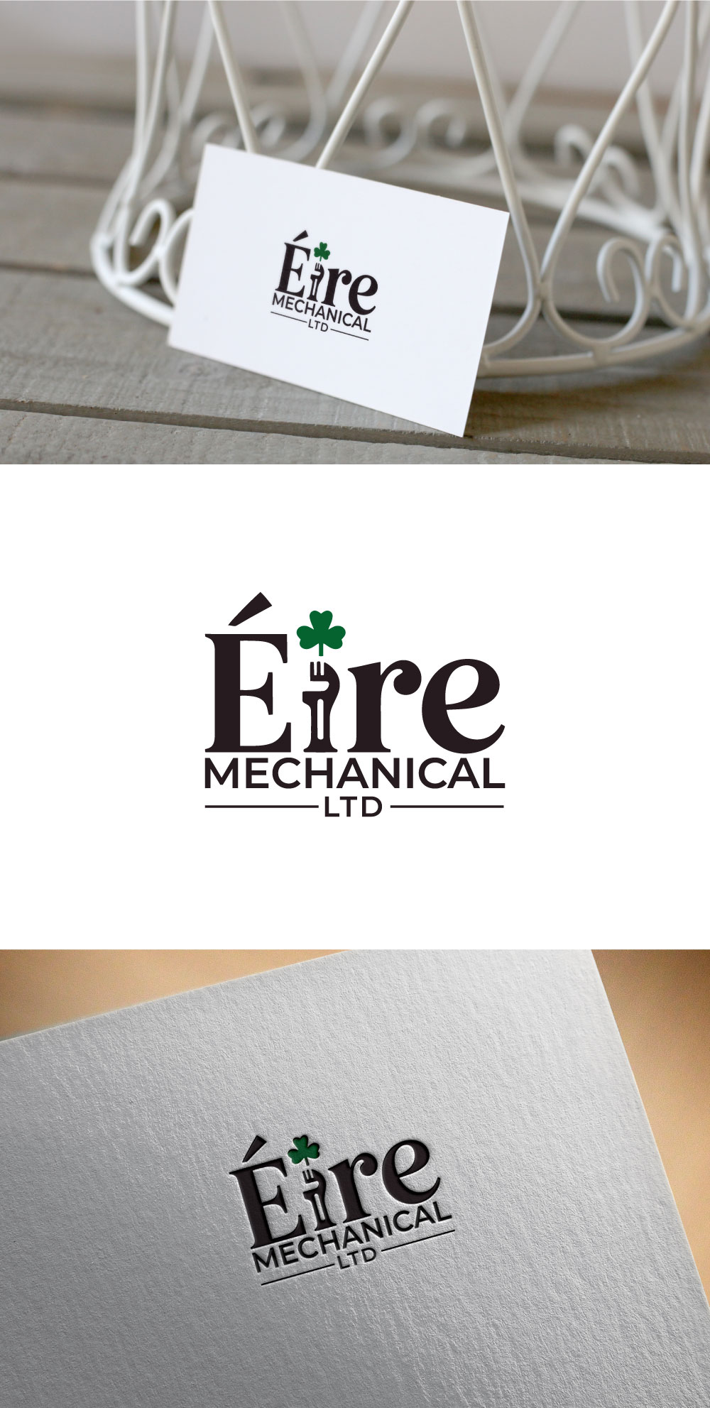 Logo Design by KING JM for Éire Mechanical Ltd | Design #36559508