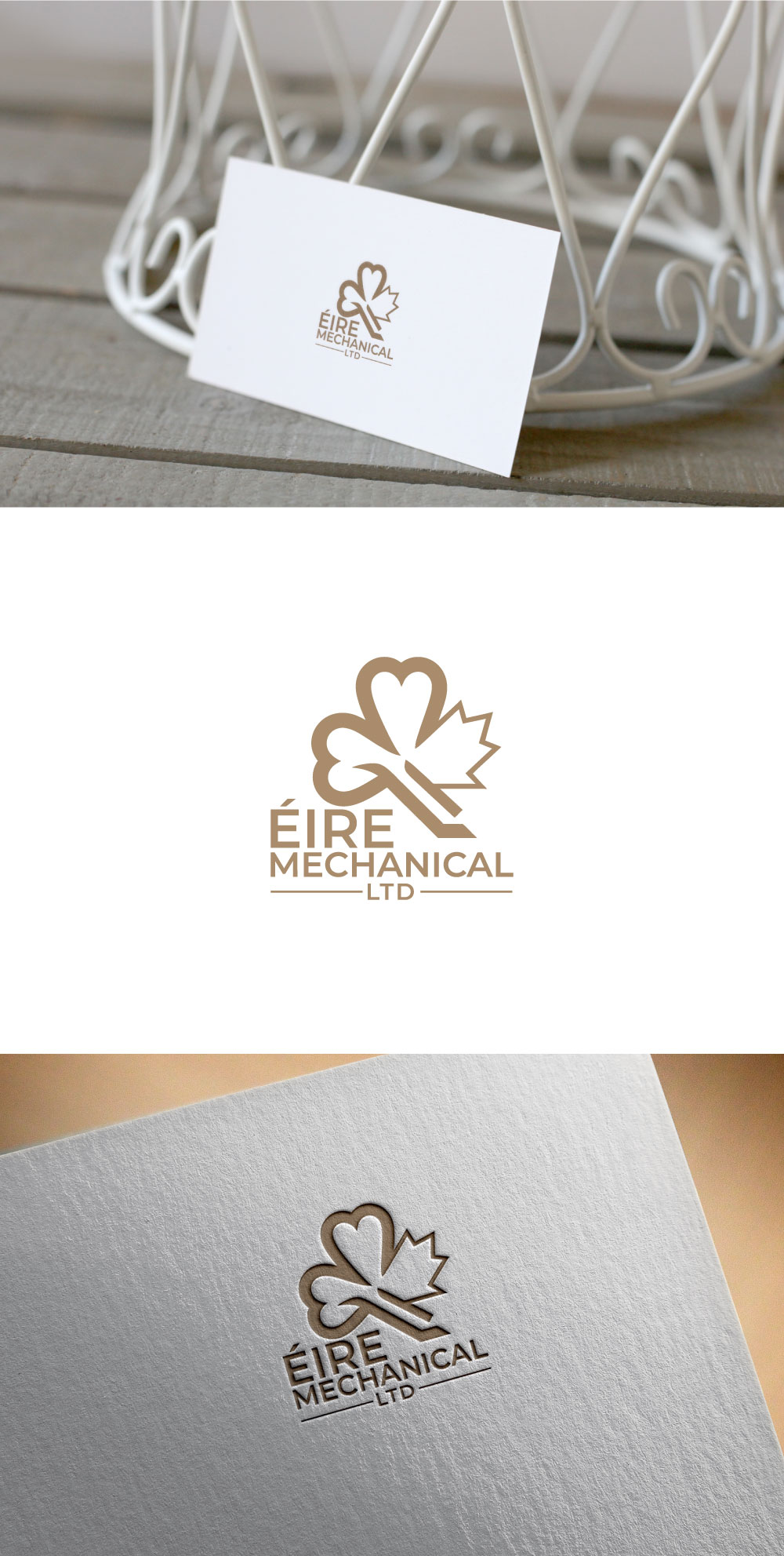 Logo Design by KING JM for Éire Mechanical Ltd | Design #36559509