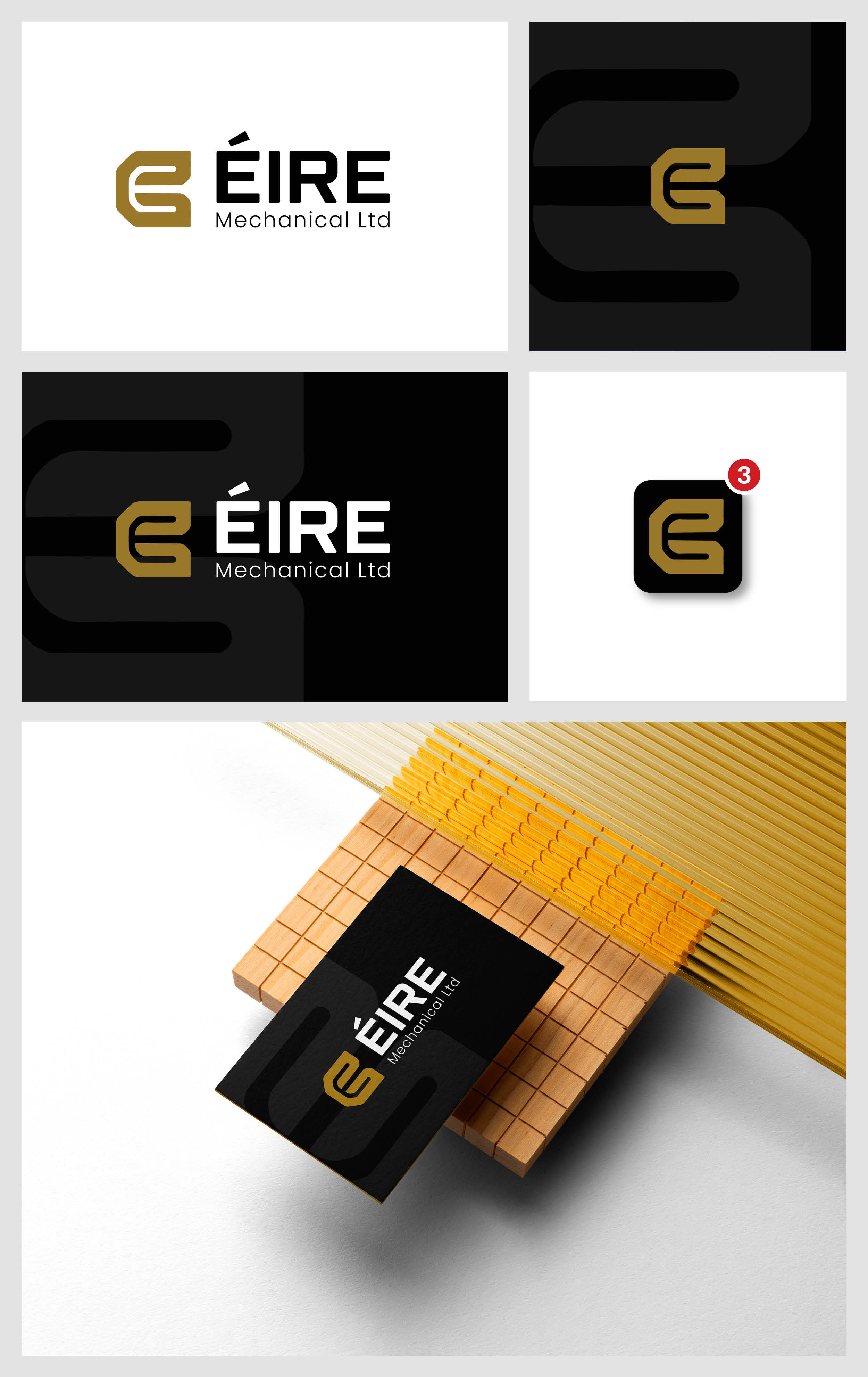 Logo Design by Ha.Connick for Éire Mechanical Ltd | Design #36570262