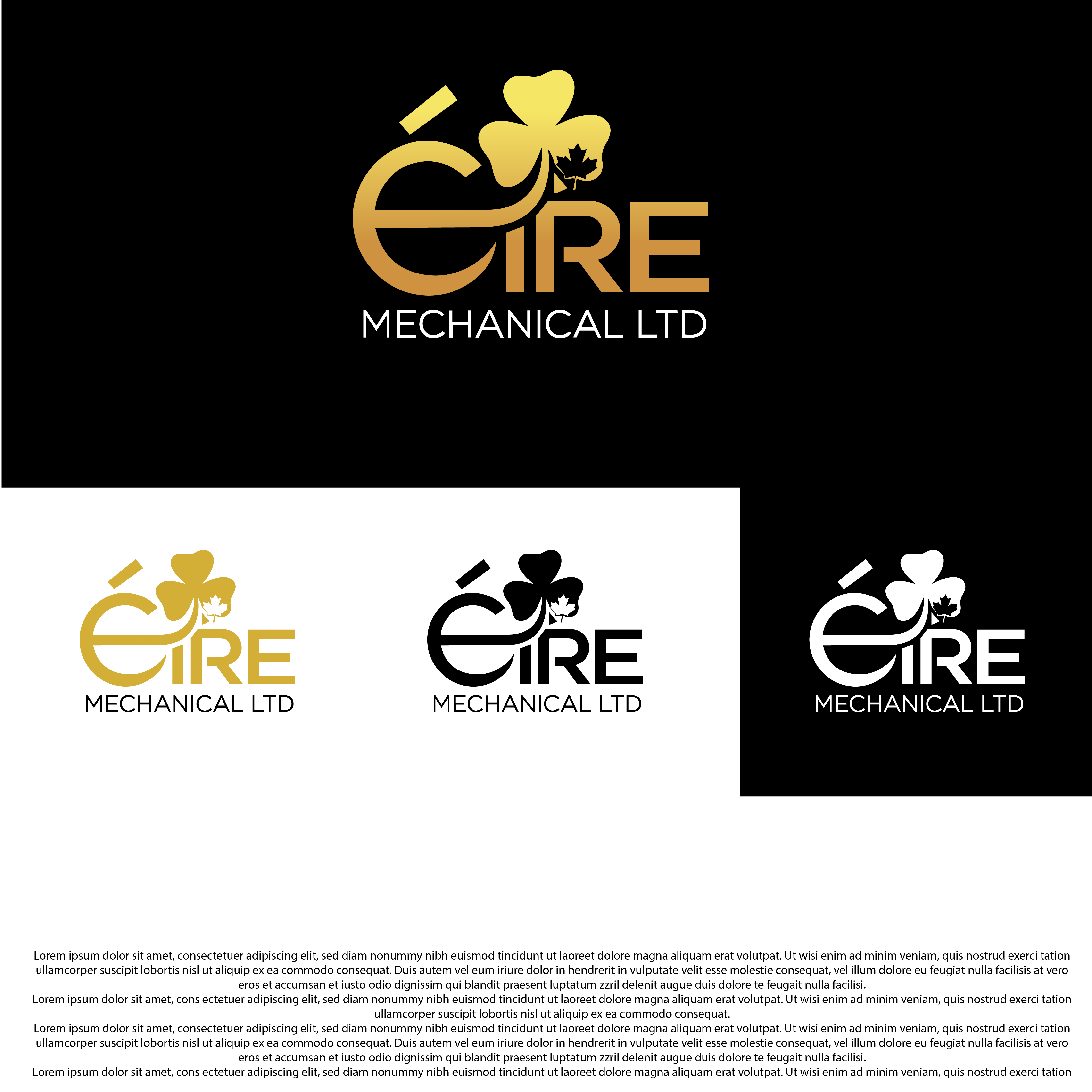 Logo-Design von Shariqology für Éire Mechanical Ltd | Design #36559387