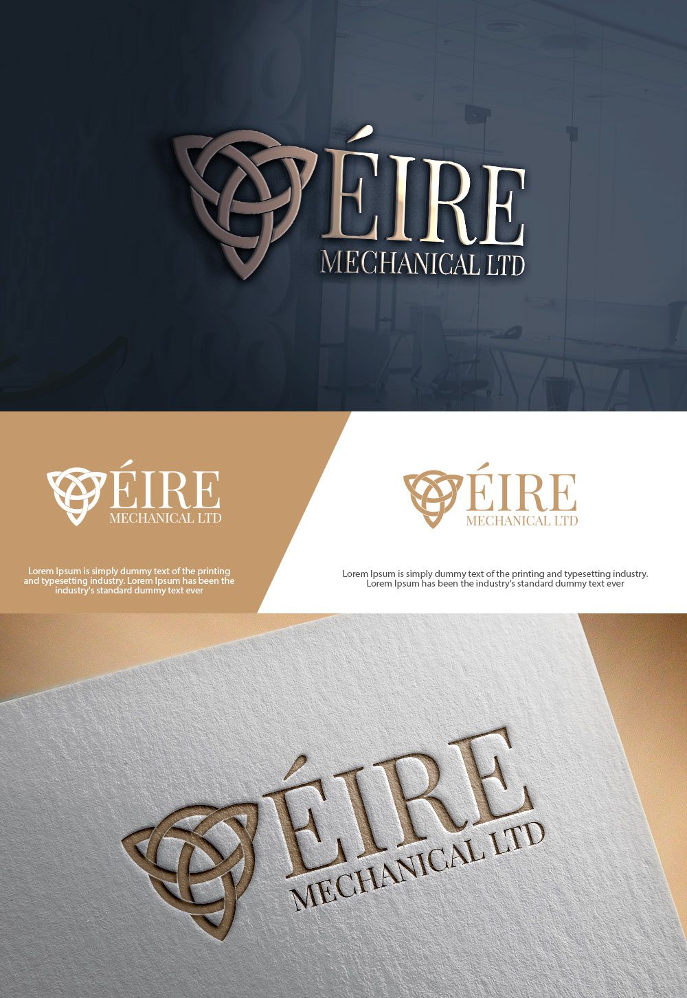 Logo Design by sulemani  creation for Éire Mechanical Ltd | Design: #36575219