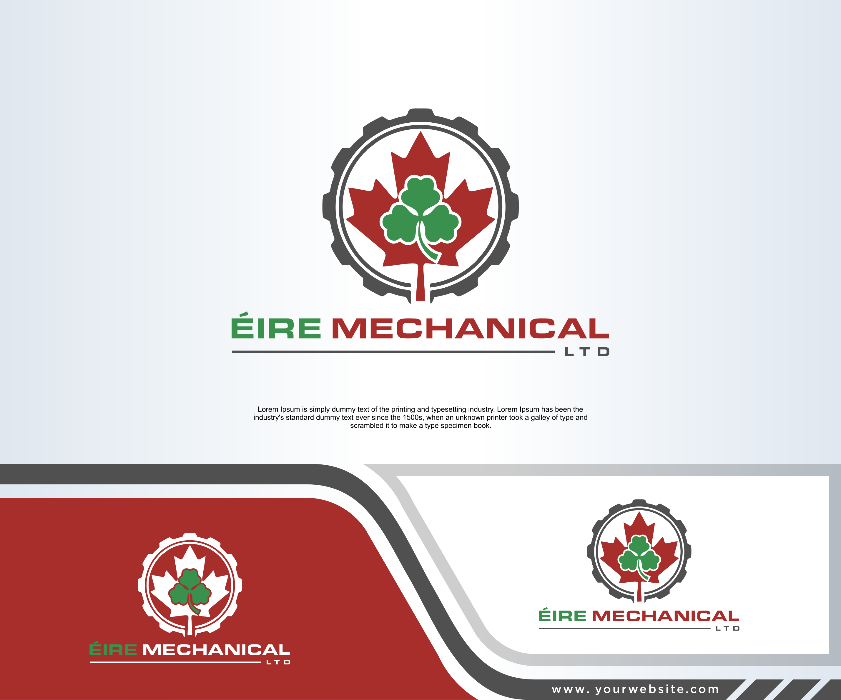 Diseño de Logo por dobleh_creative para Éire Mechanical Ltd | Diseño #36576548