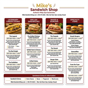 Menu Design by nirmla450 for this project | Design: #36566533