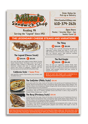 Menu Design by widyaguna