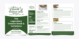 Menu Design by LENTERA DESIGN 2 for this project | Design #36566083