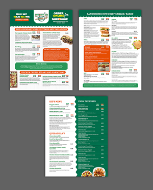 Menu Design by debdesign for this project | Design: #36565370