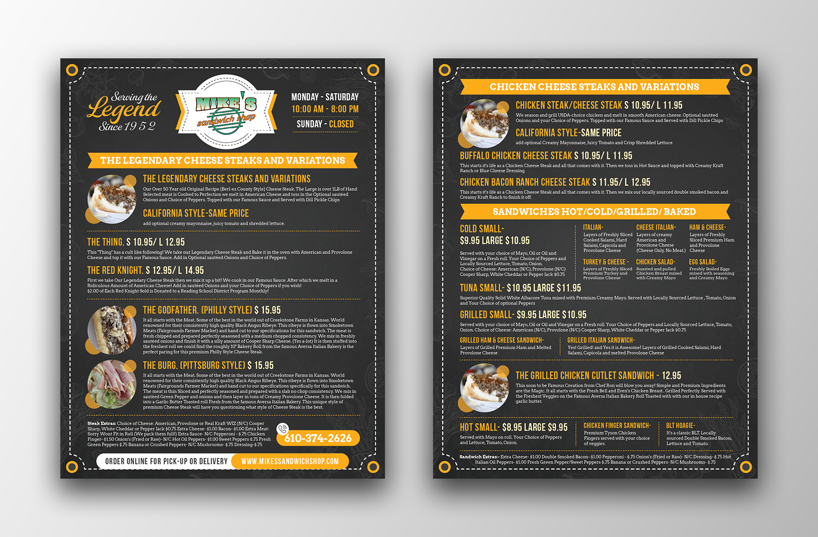 Menü-Design von OwnDesign für dieses Projekt | Design #36569018