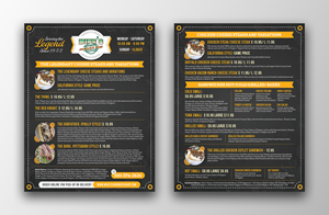 Menu Design by OwnDesign for this project | Design: #36569018