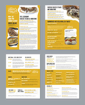 Menu Design by saurov for this project | Design: #36566756