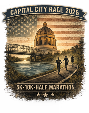 2026 Capital City Race T-Shirt Design