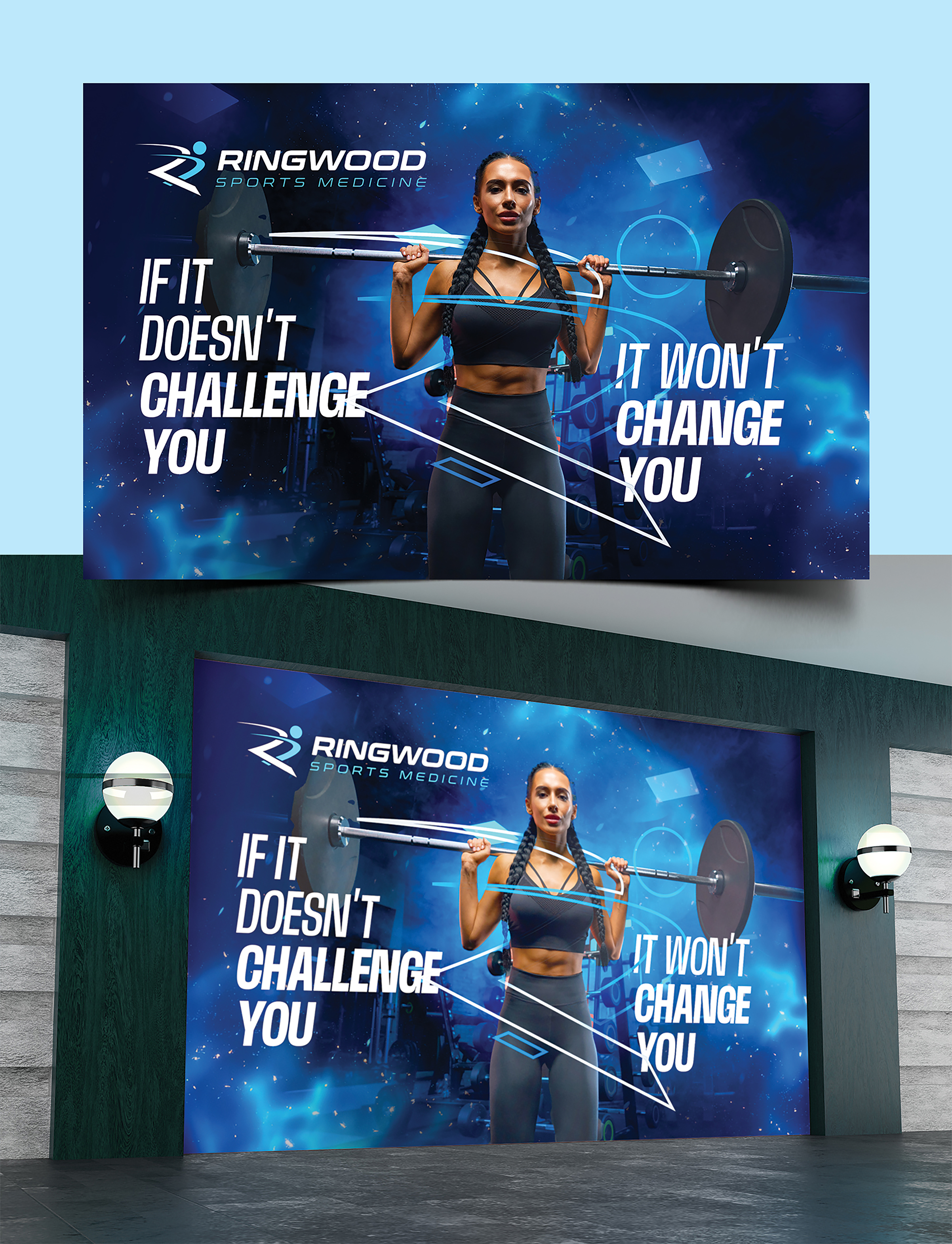 Signage Design by Graphic Guy for Bounce Health Group | Design #36579908