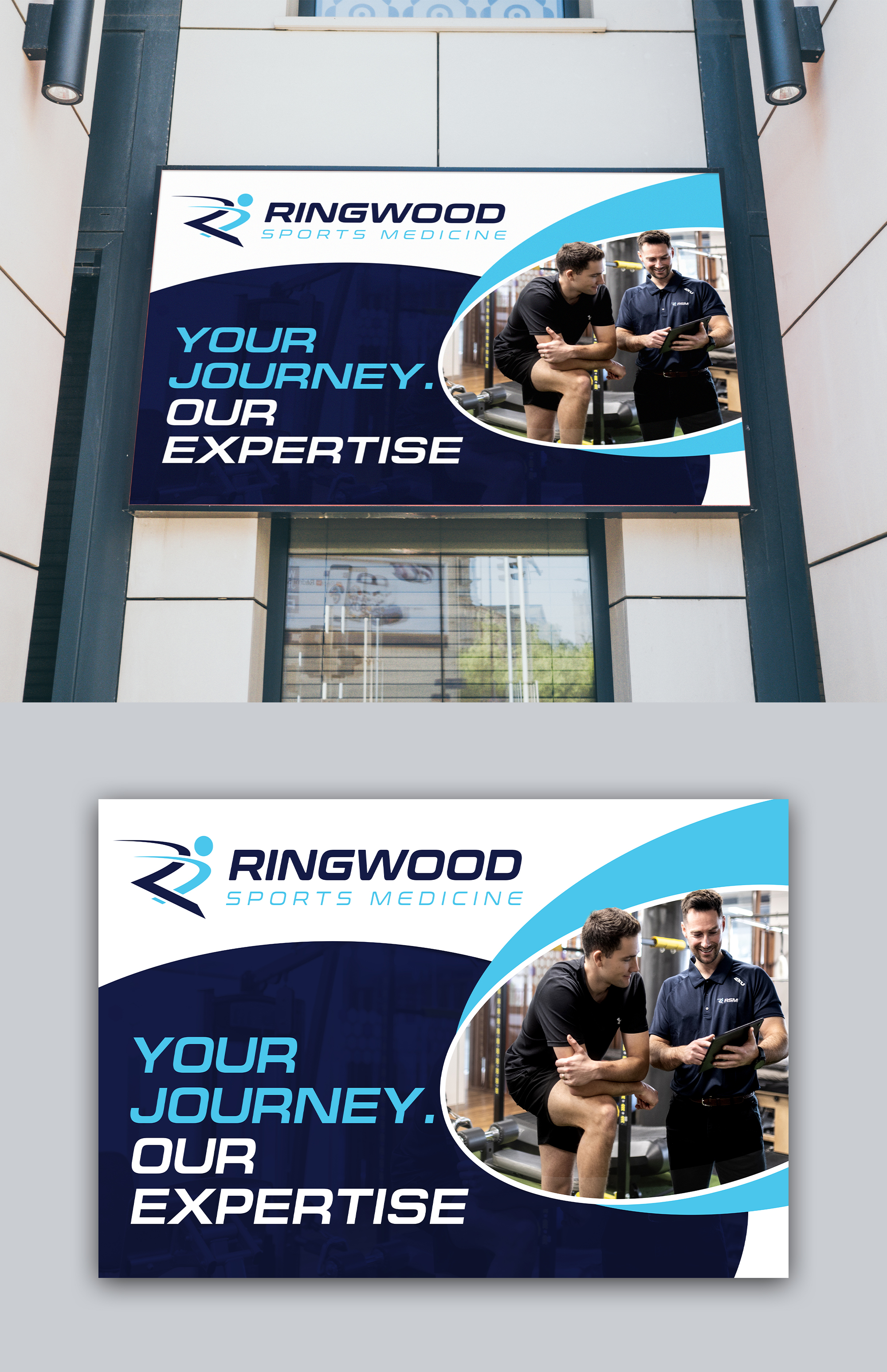 Signage Design by ArtHive for Bounce Health Group | Design #36574369
