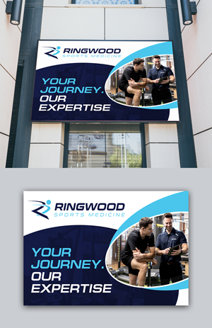Signage Design by ArtHive for Bounce Health Group | Design: #36574369