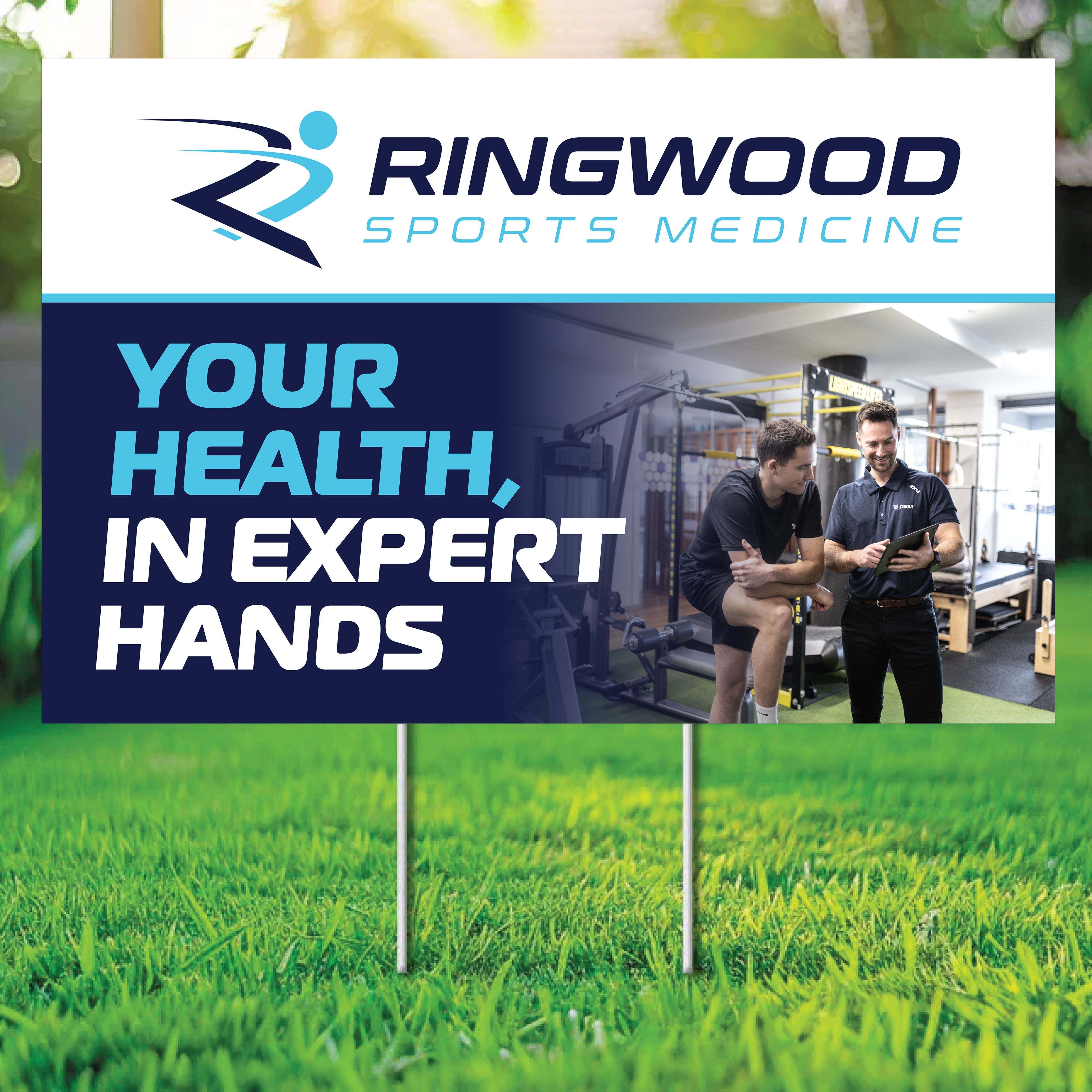 Signage Design by Imagine design000 for Bounce Health Group | Design #36569601