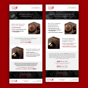 Diseño de Newsletter por Afeli Daniel Ifechukwude para Fabrikant & Associates PLLC | Diseño: #36574077