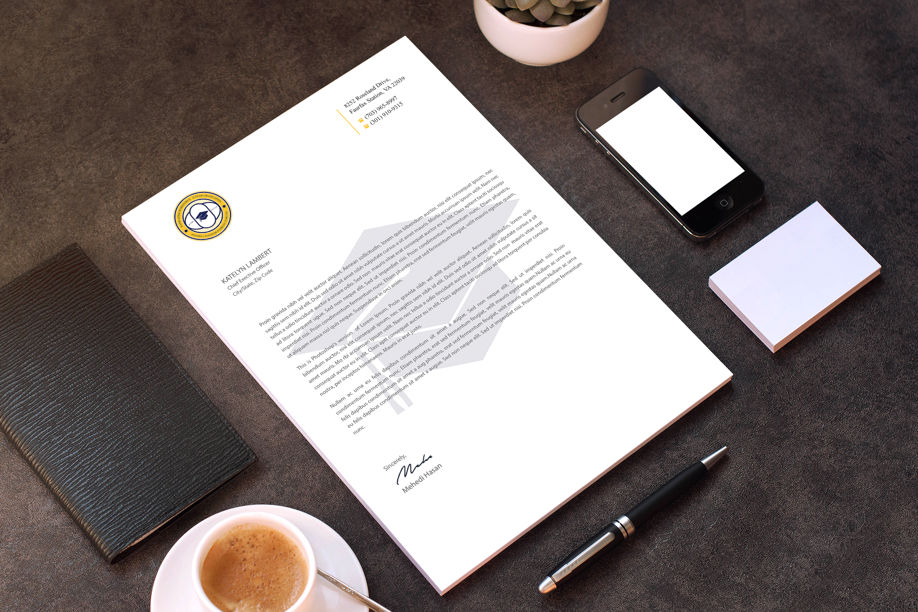 Diseño de Membrete por Expert Bappy para este proyecto | Diseño #36571136