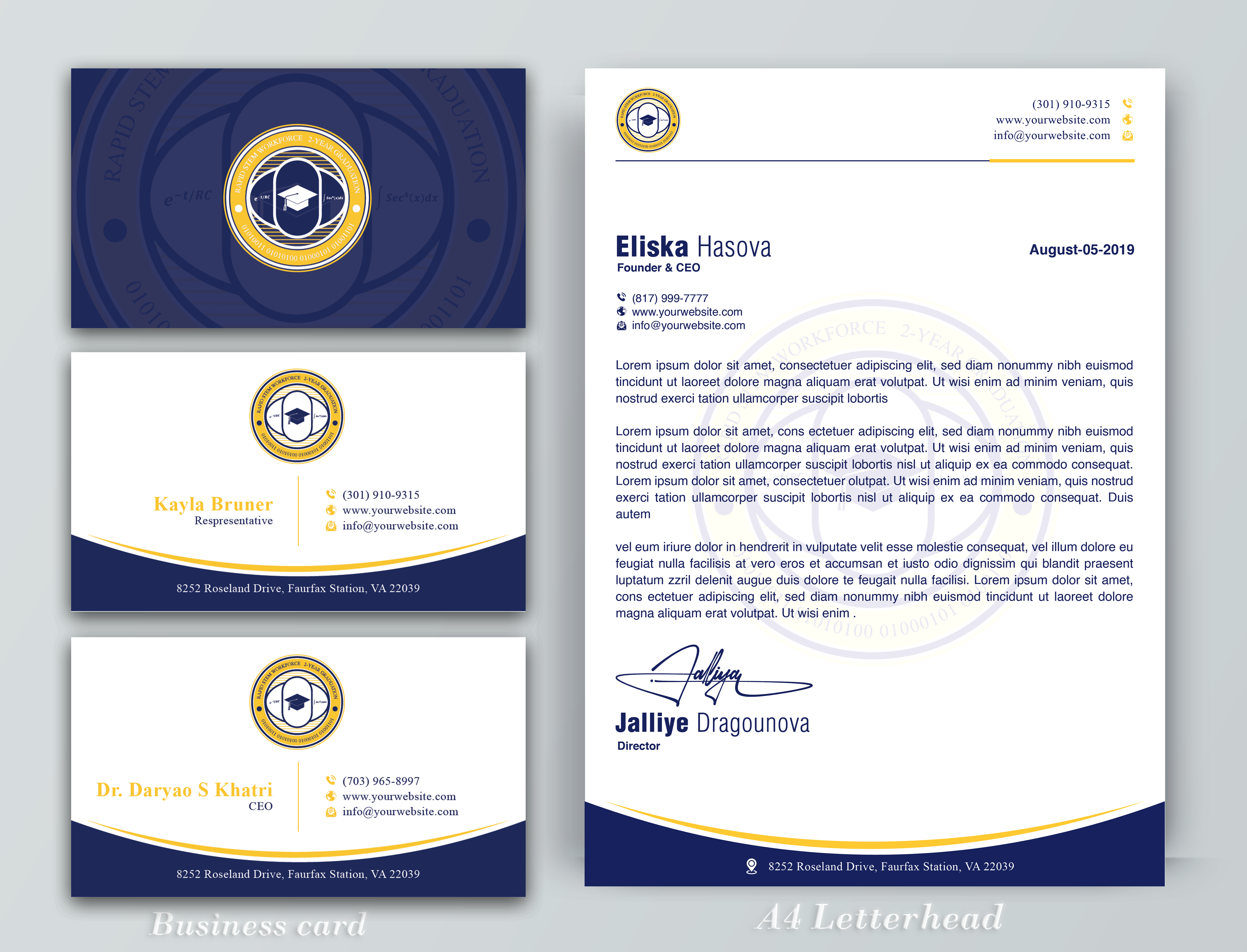 Diseño de Membrete por DesignerShahadat para este proyecto | Diseño #36574572