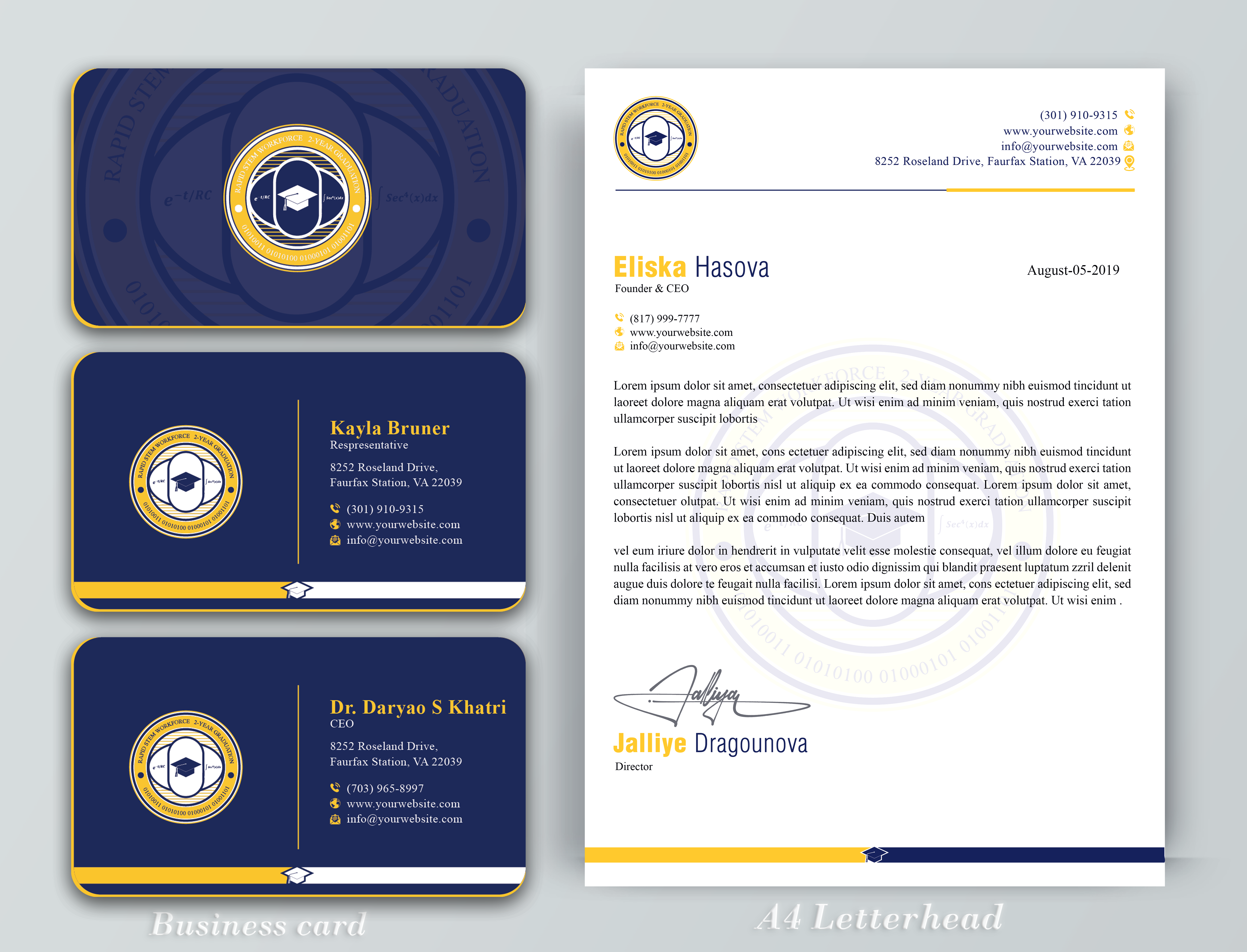 Letterhead Design by DesignerShahadat for this project | Design #36580146
