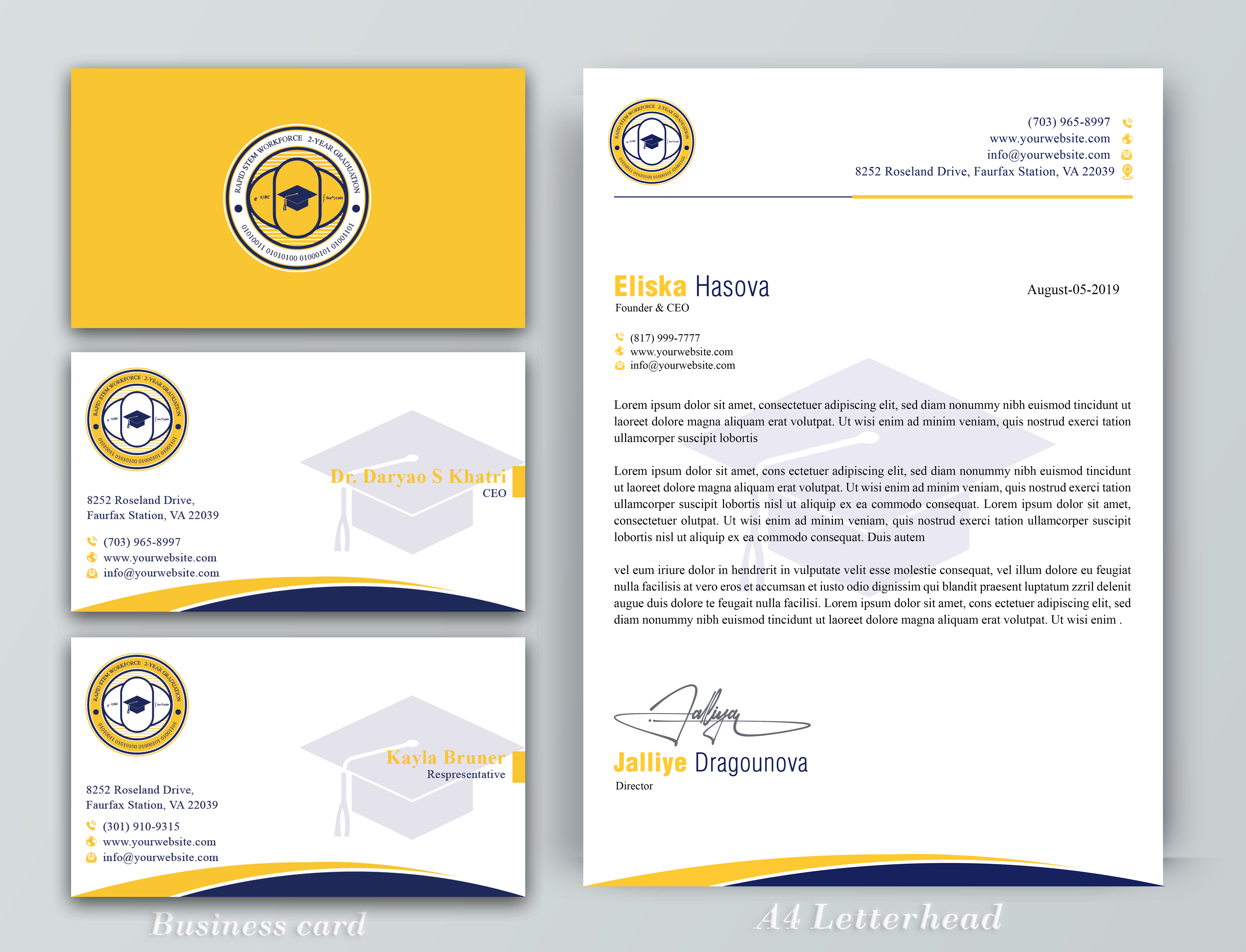 Diseño de Membrete por DesignerShahadat para este proyecto | Diseño #36580419