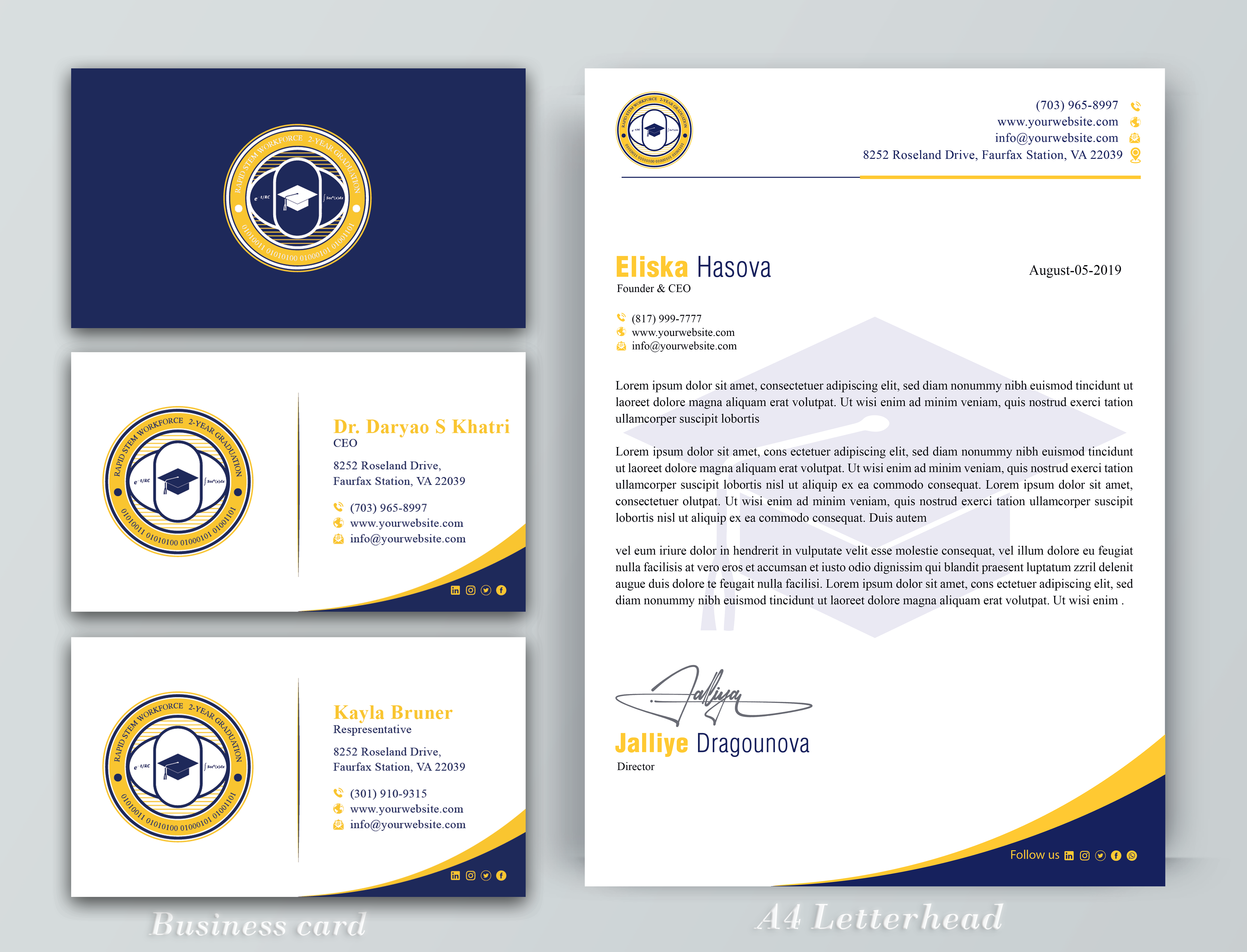 Diseño de Membrete por DesignerShahadat para este proyecto | Diseño #36580473