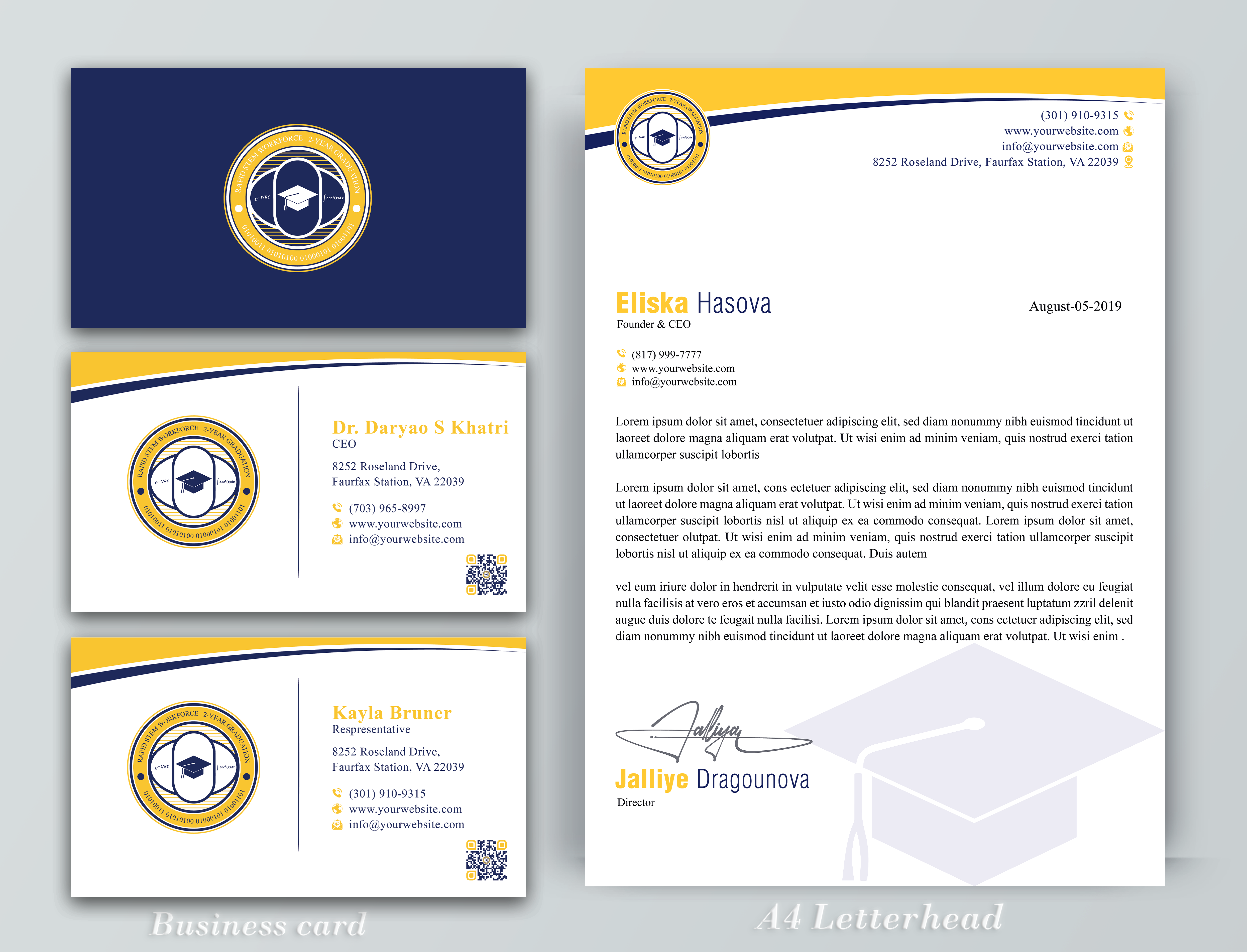 Diseño de Membrete por DesignerShahadat para este proyecto | Diseño #36591468