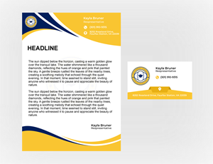 Diseño de Membrete por upworkboy73 para este proyecto | Diseño: #36592793