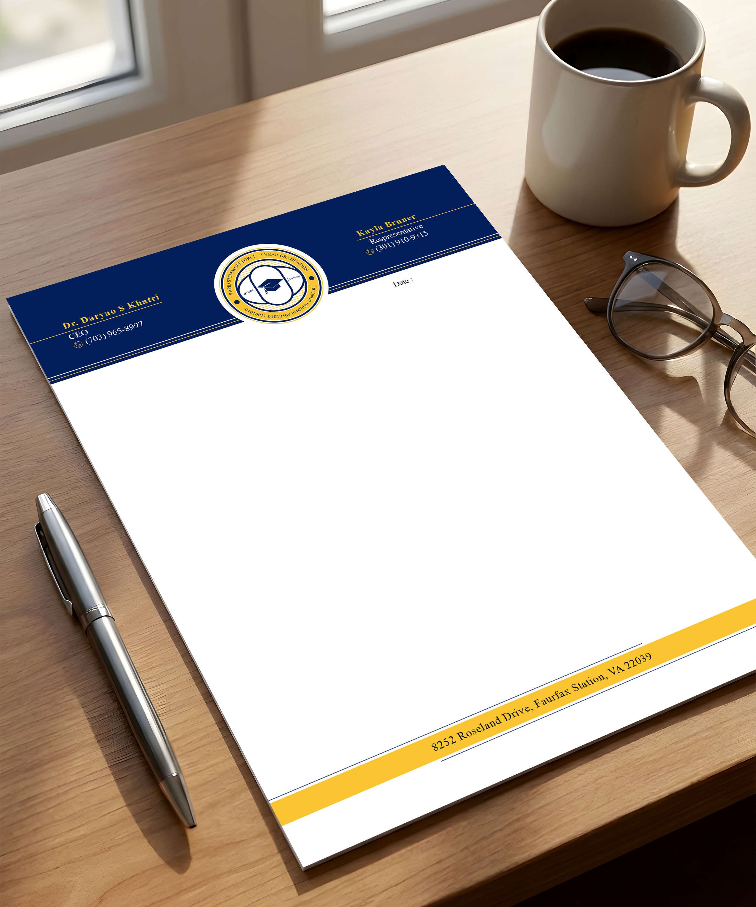 Diseño de Membrete por Sunny Deb Nath para este proyecto | Diseño #36599539