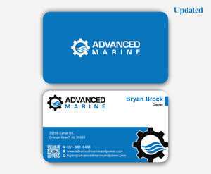 Business Card Design by DesignerShahadat for this project | Design: #36587176