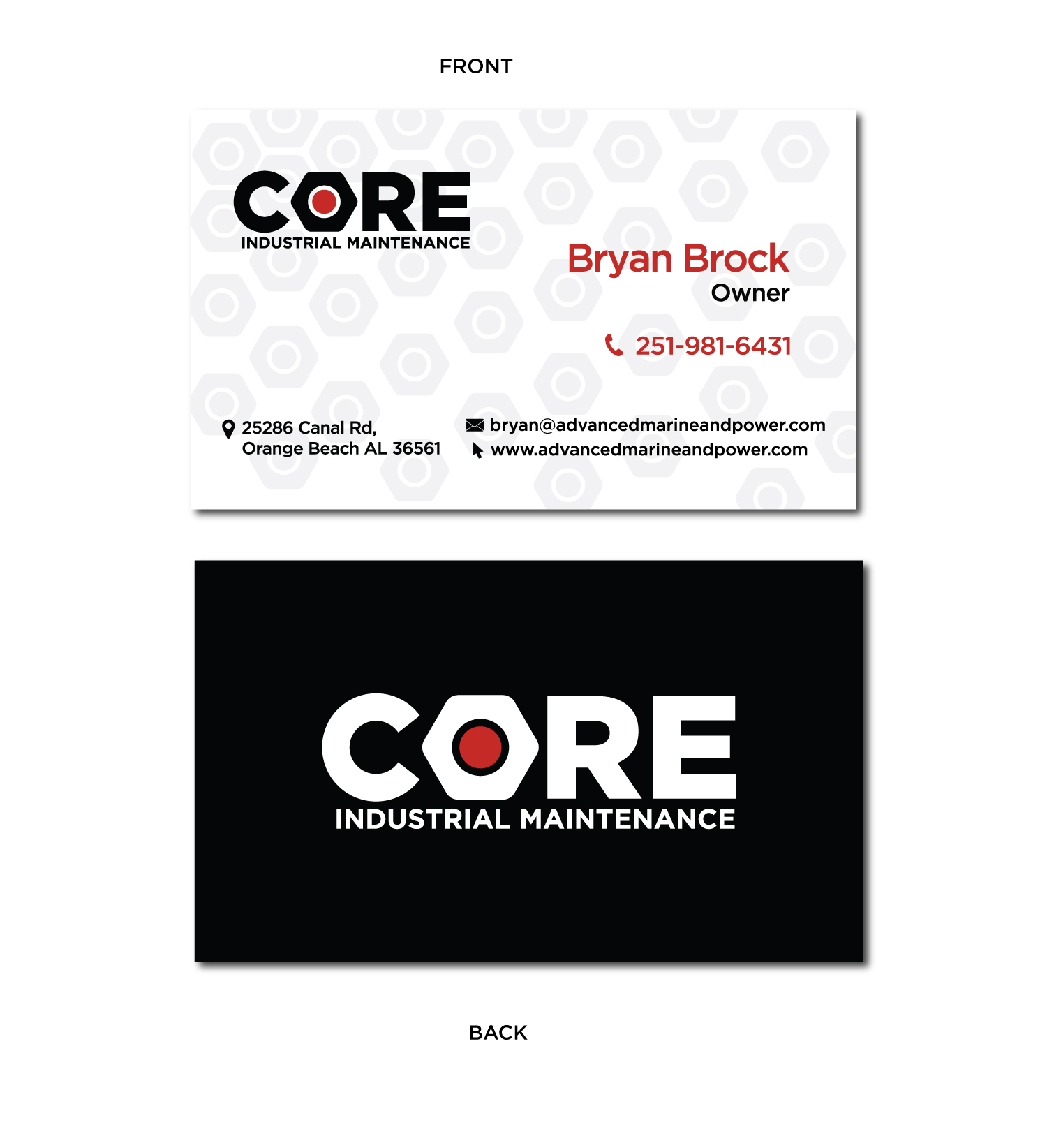 Business Card Design by Atec for this project | Design #36586079