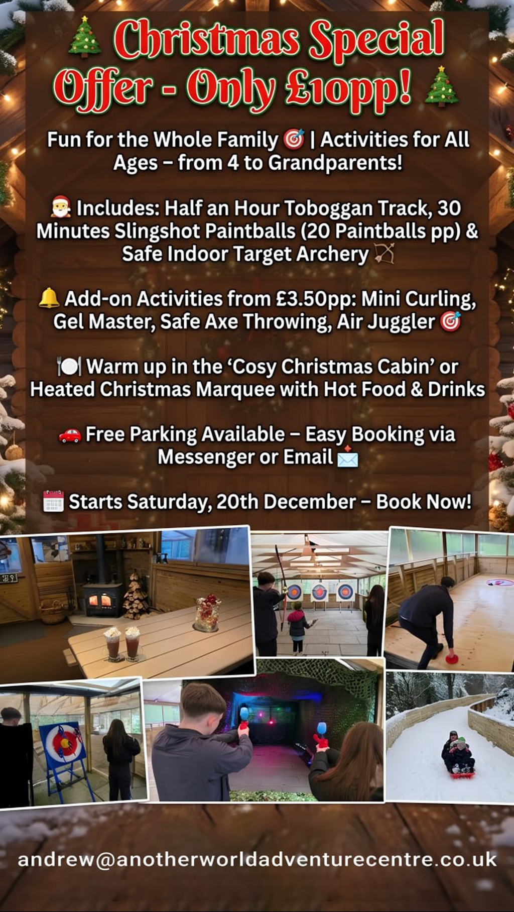 Diseño Gráfico por 3graphic.studio para Another World Adventure Centre | Diseño #36586510