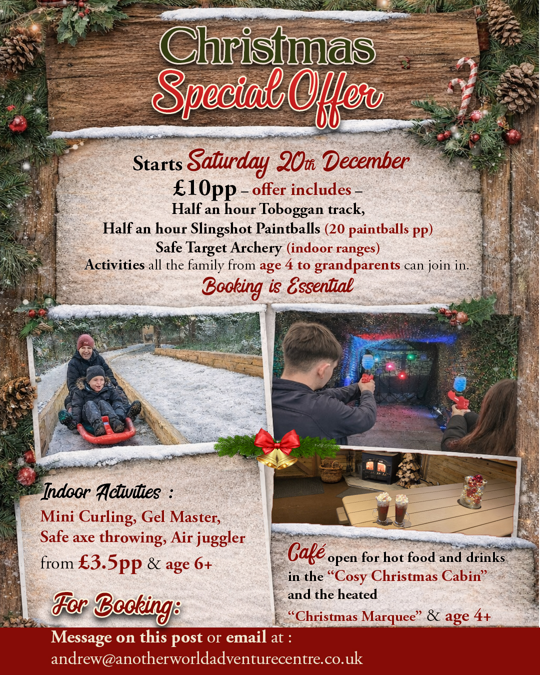 Diseño Gráfico por Arts&Letters para Another World Adventure Centre | Diseño #36577958