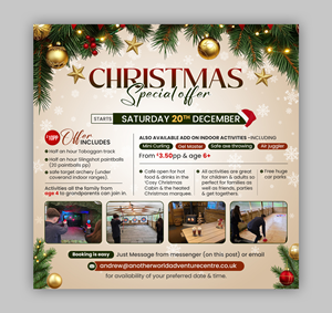 Diseño Gráfico por debdesign para Another World Adventure Centre | Diseño: #36578801