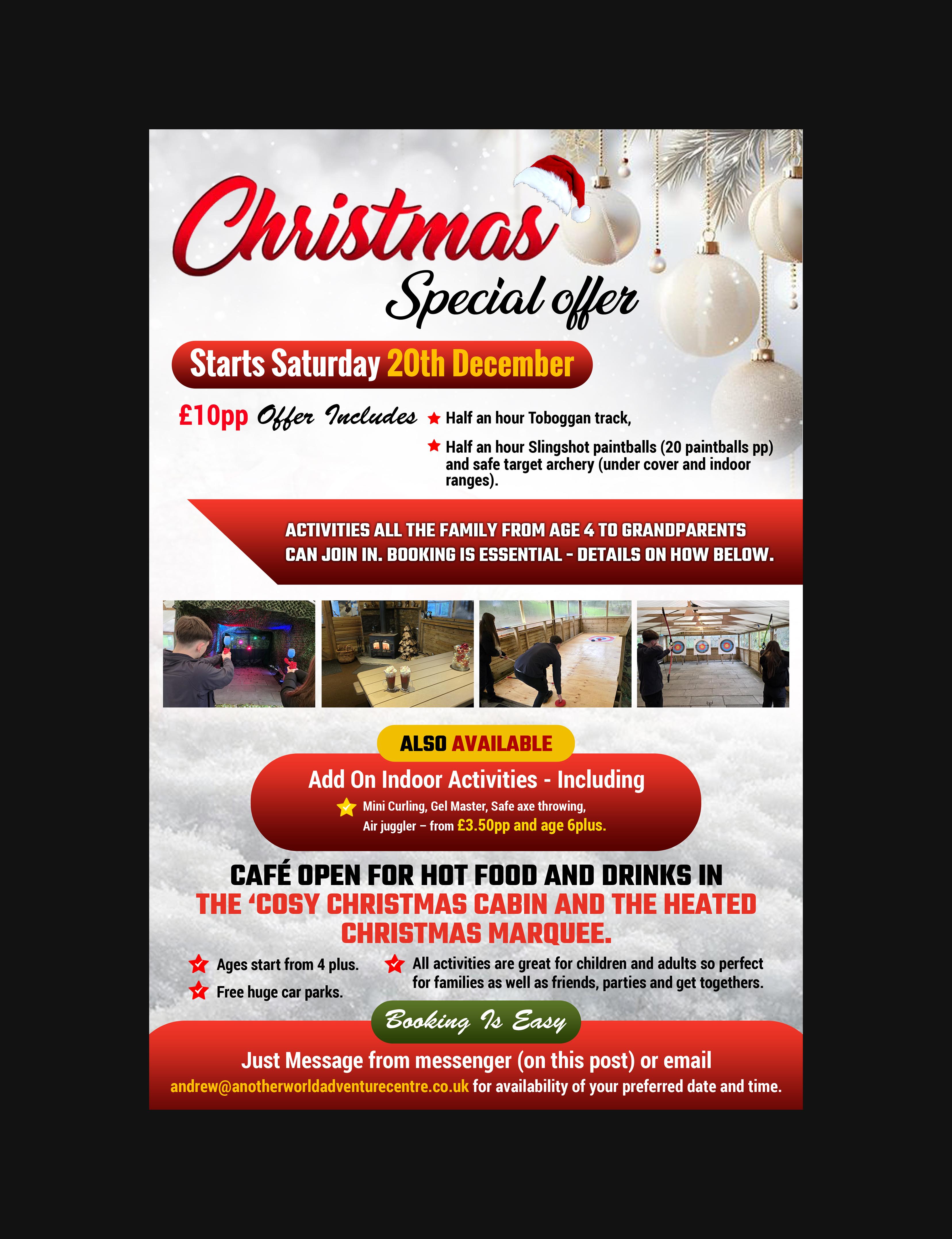 Diseño Gráfico por Creations Box 2015 para Another World Adventure Centre | Diseño #36578471