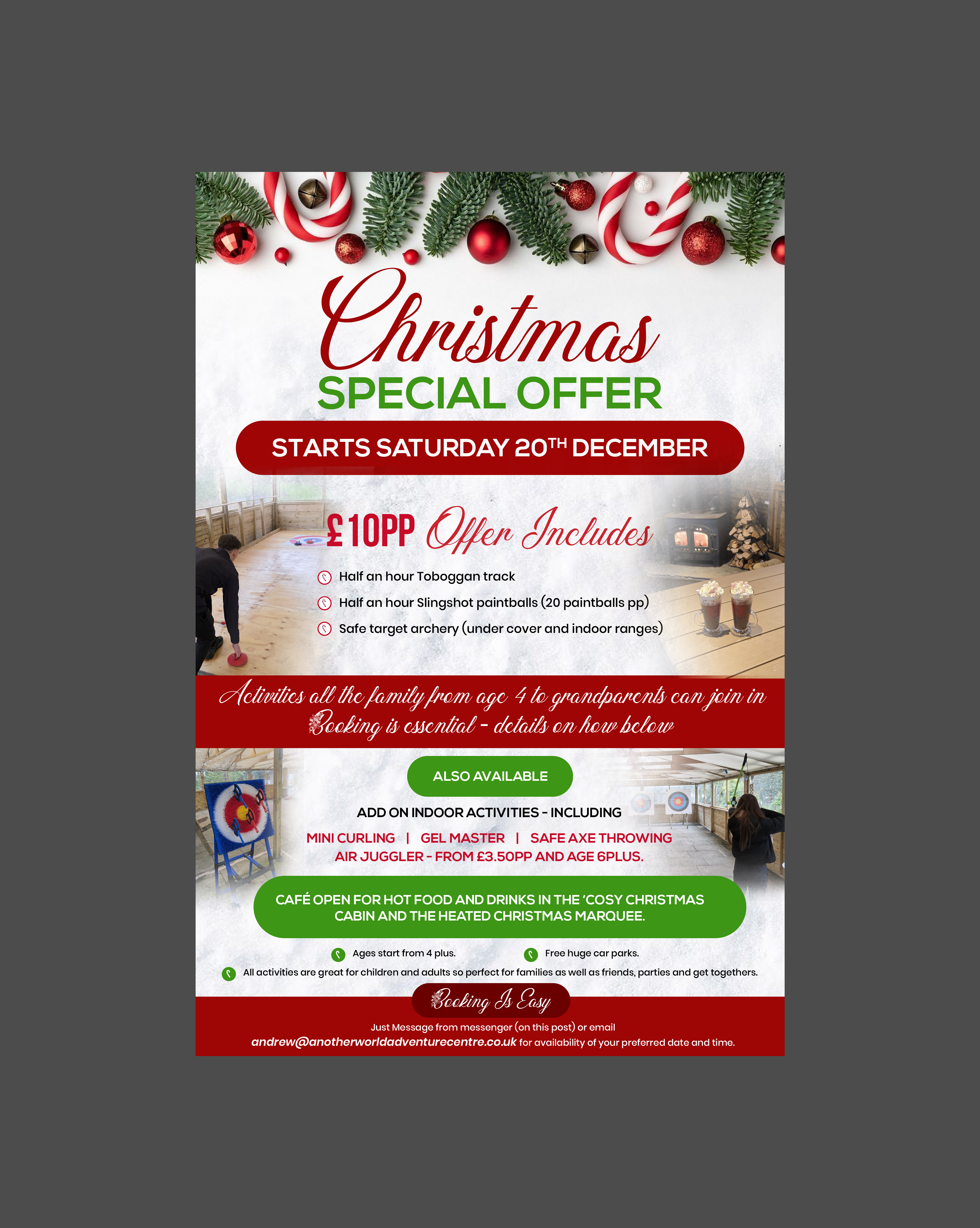 Diseño Gráfico por Creations Box 2015 para Another World Adventure Centre | Diseño #36578472