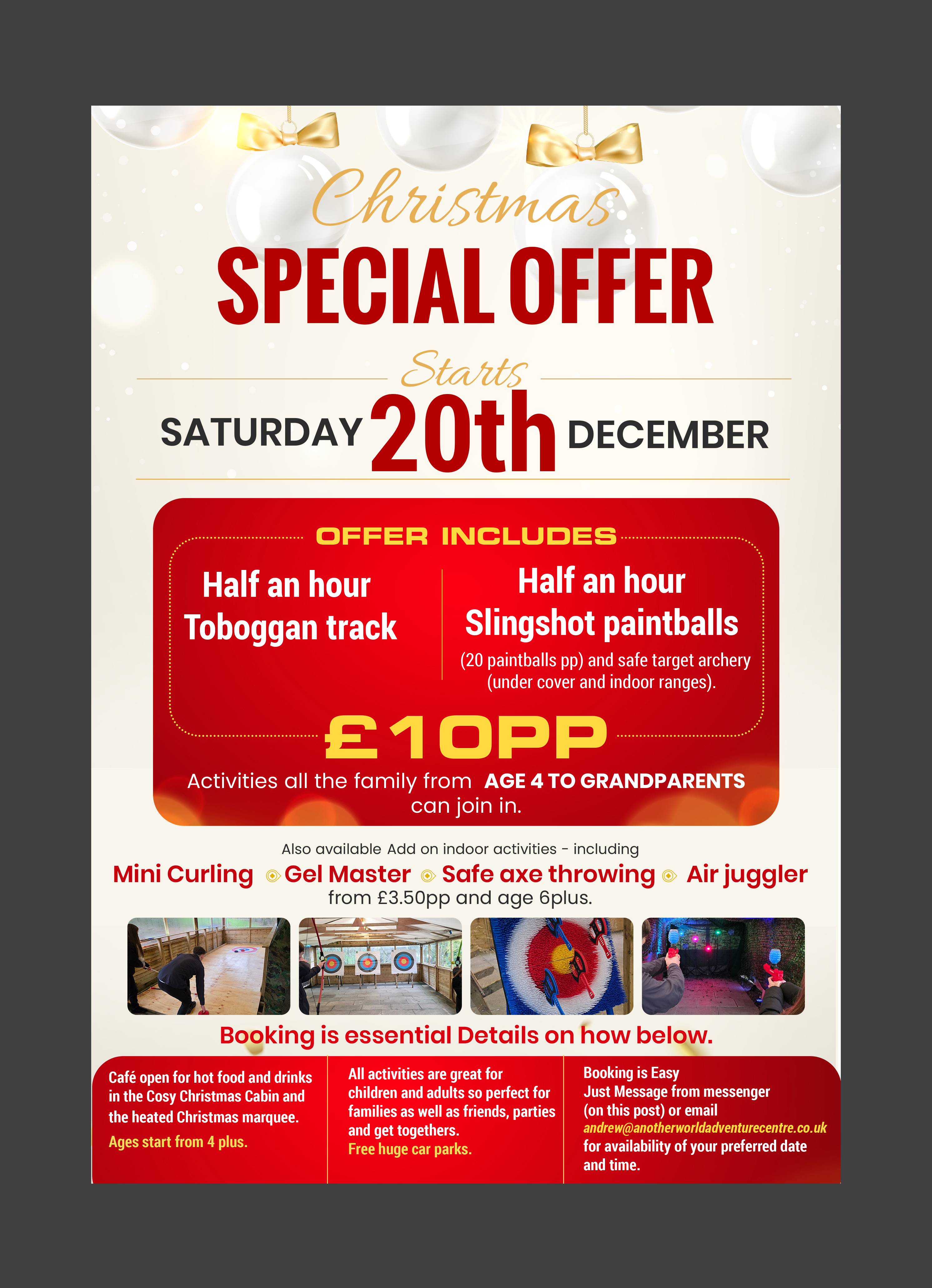 Diseño Gráfico por Creations Box 2015 para Another World Adventure Centre | Diseño #36597118