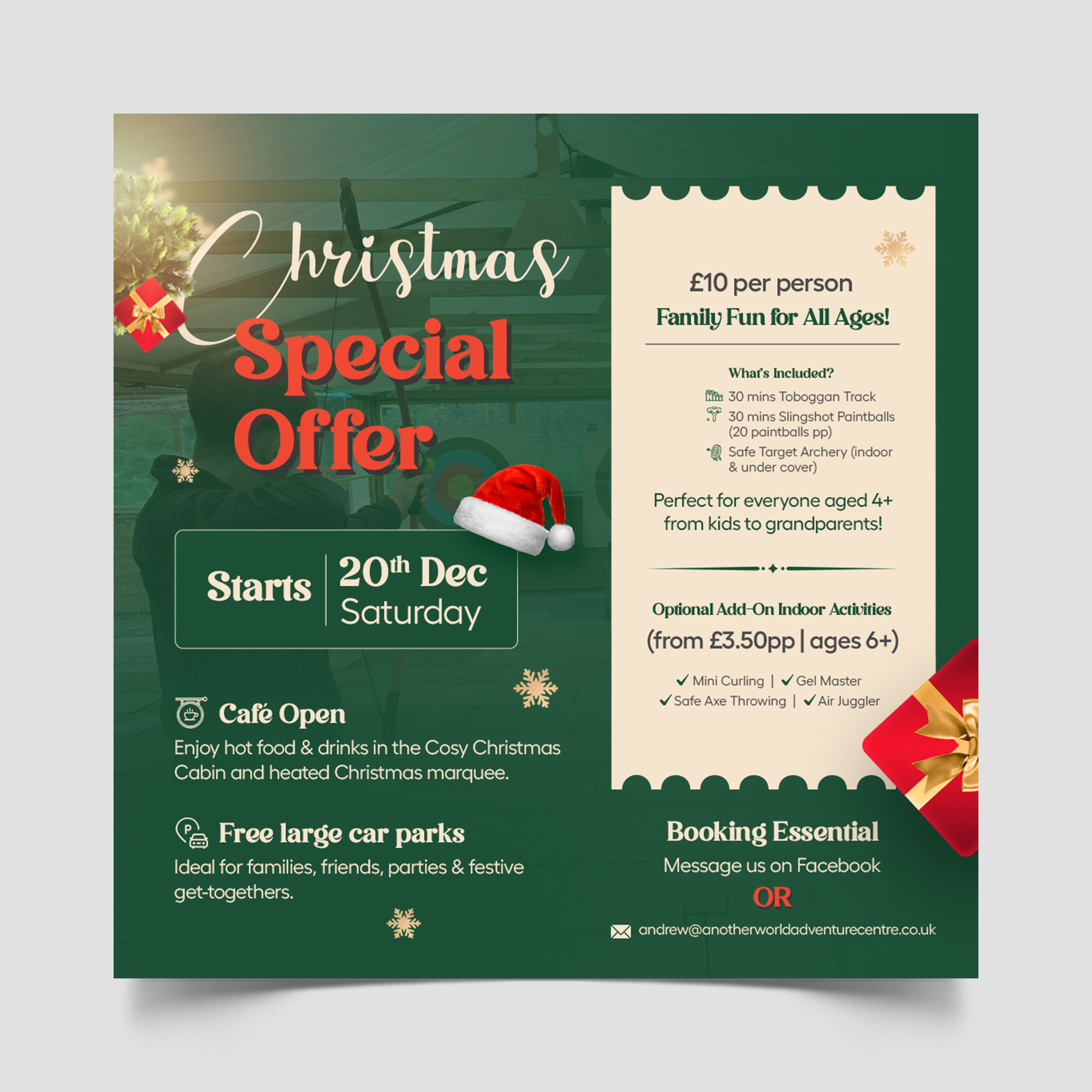 Graphic Design by Graphic Guy for Another World Adventure Centre | Design #36585386