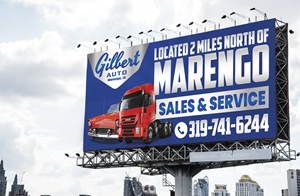 Billboard Design by Sun Creative for Gilbert Auto | Design: #36577030