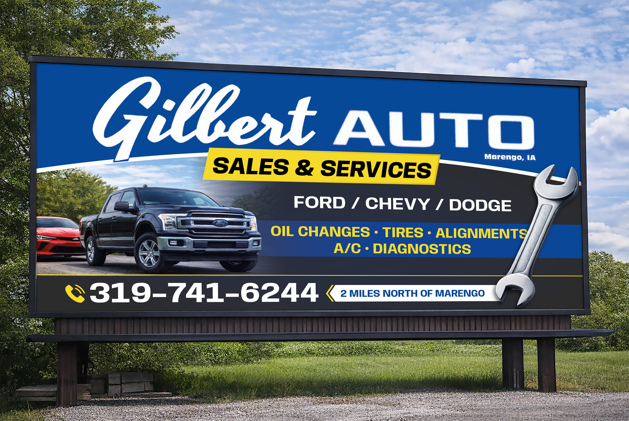 Billboard Design by Adi GFX for Gilbert Auto | Design #36579229