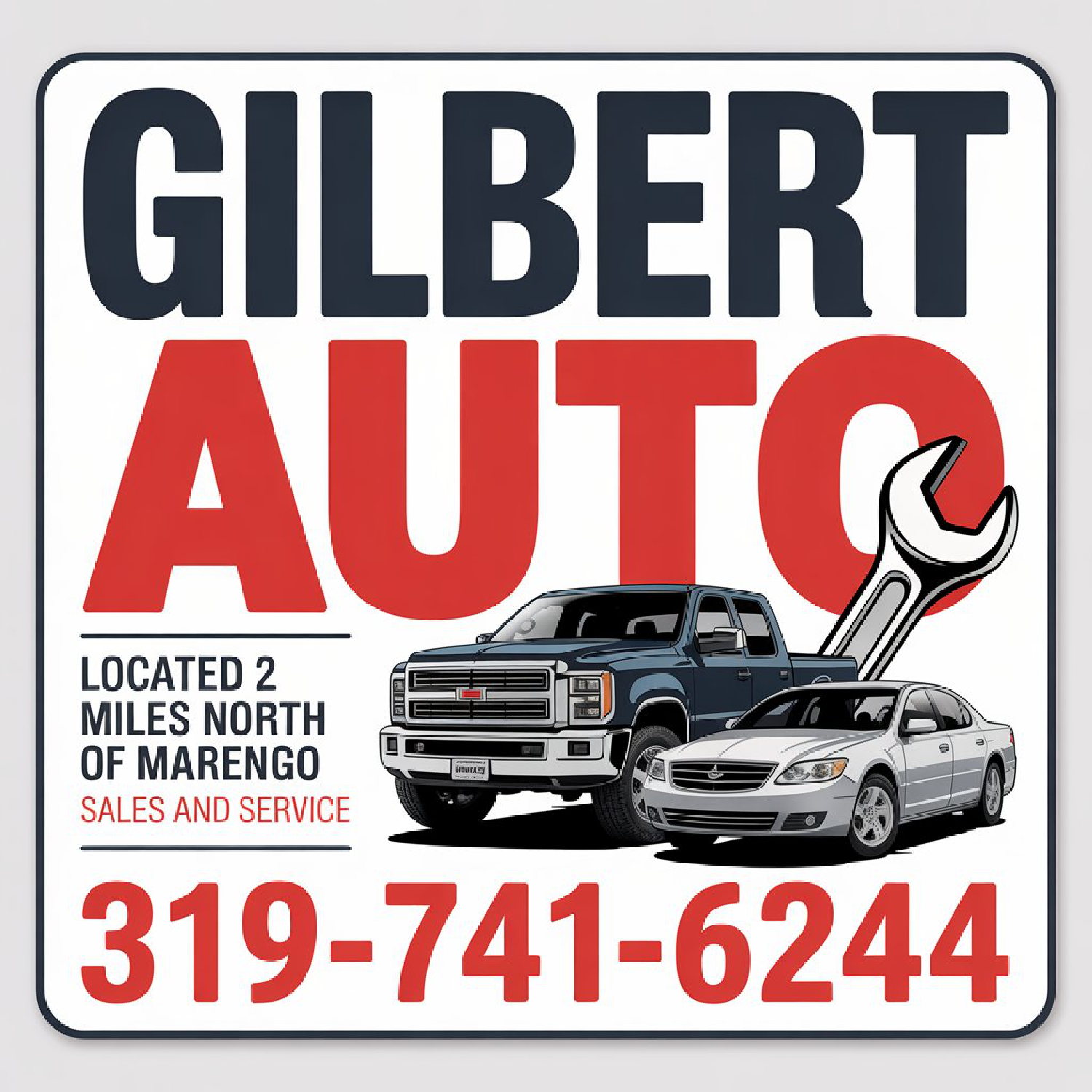 Billboard Design by LPMG for Gilbert Auto | Design #36578089