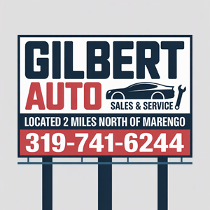 Design de Panneau par LPMG pour Gilbert Auto | Design : #36578092