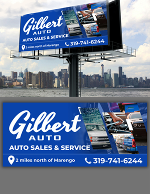 Billboard Design by Custom A for Gilbert Auto | Design: #36583978
