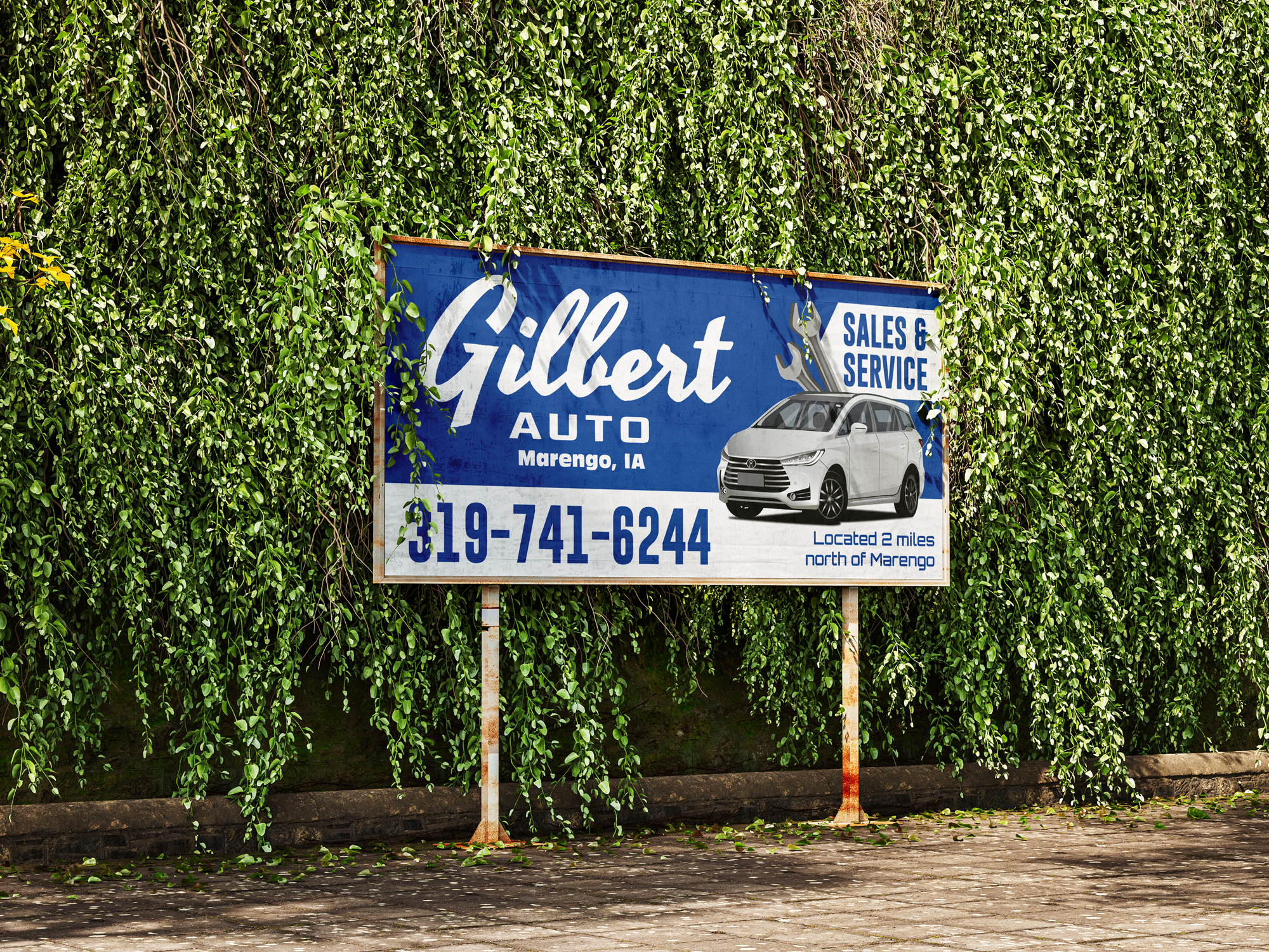 Billboard Design by JK18 for Gilbert Auto | Design #36580184