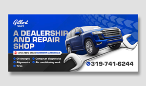 Billboard Design by debdesign for Gilbert Auto | Design: #36580003
