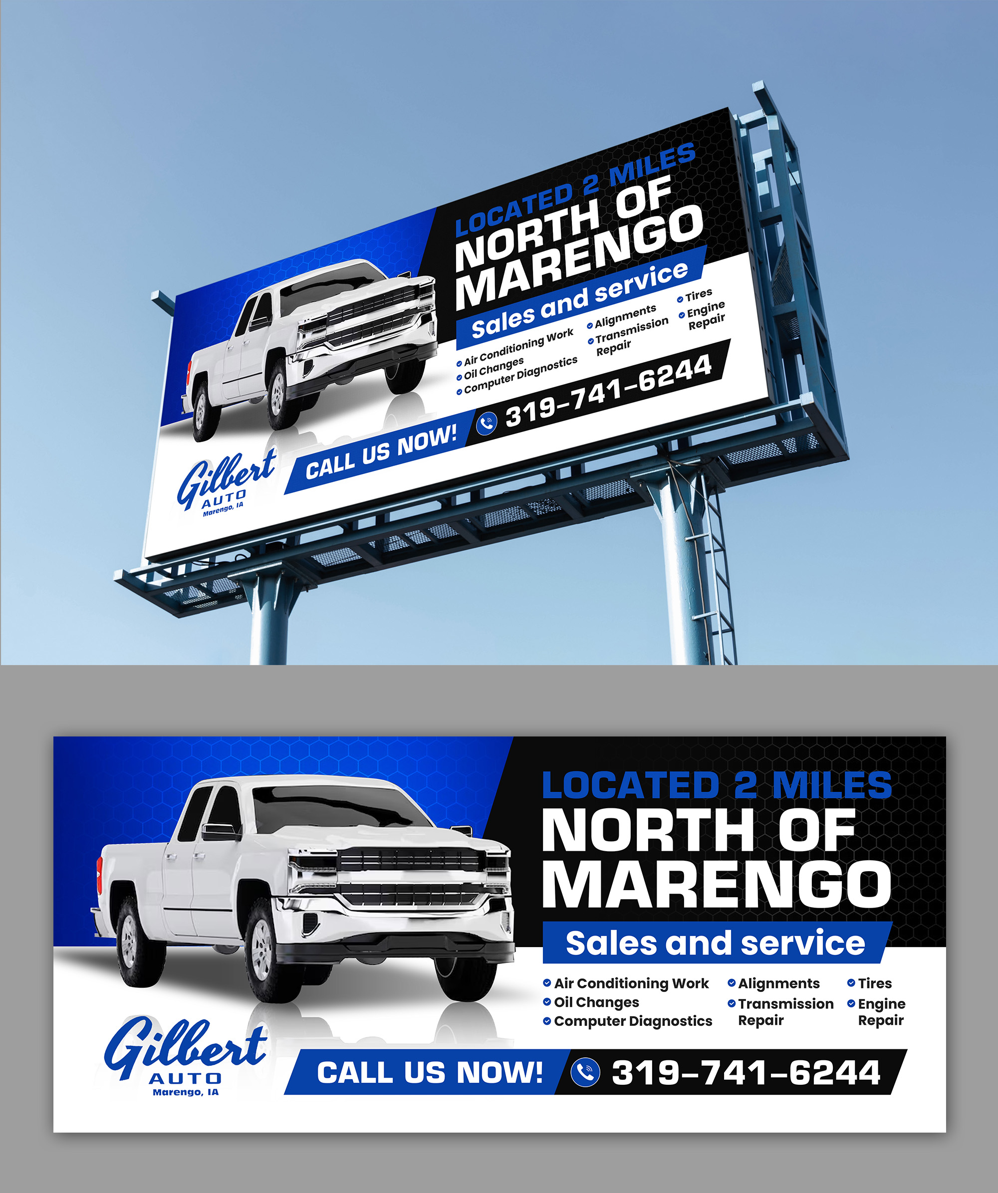 Billboard Design by debdesign for Gilbert Auto | Design #36580262