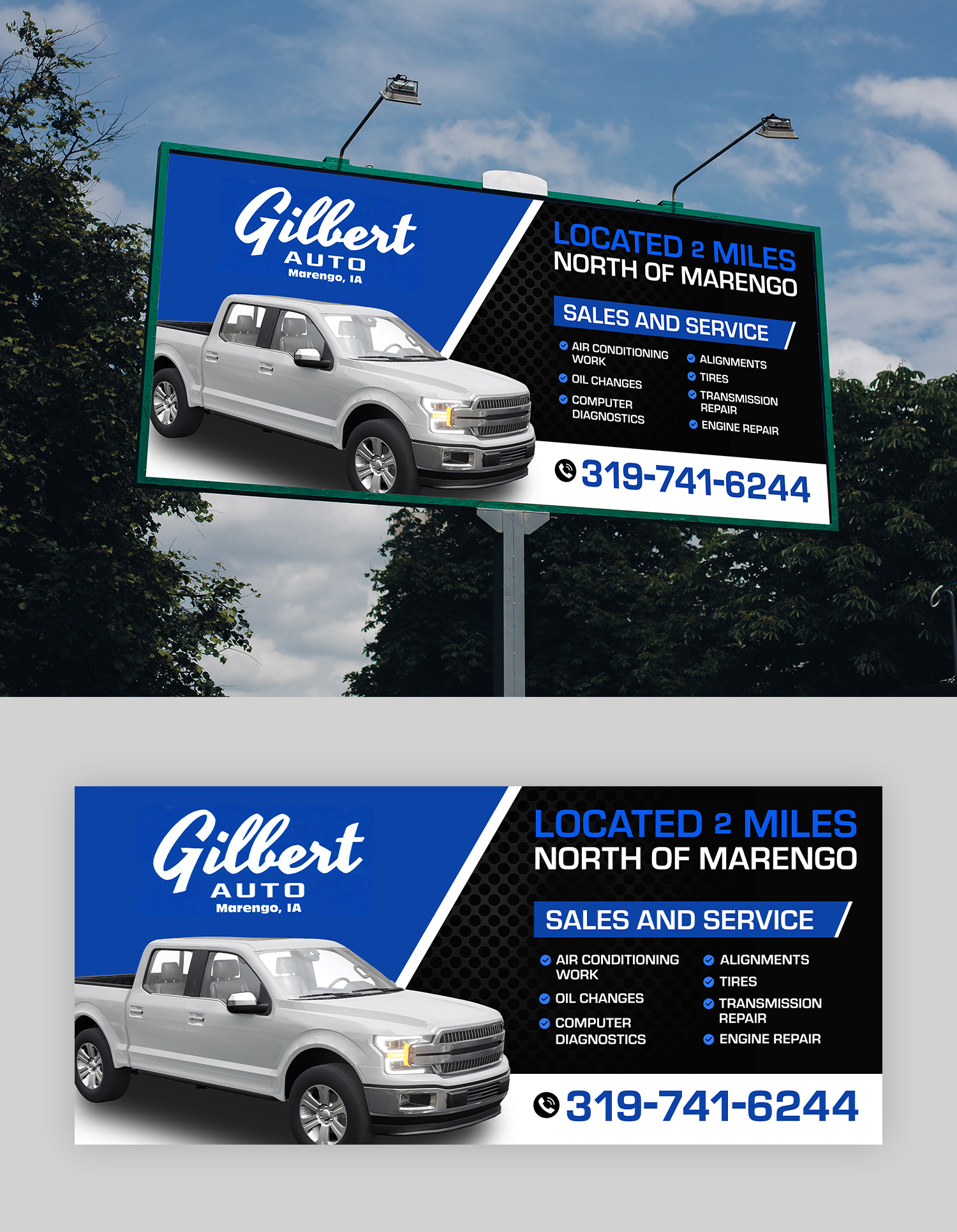 Billboard Design by debdesign for Gilbert Auto | Design #36582783