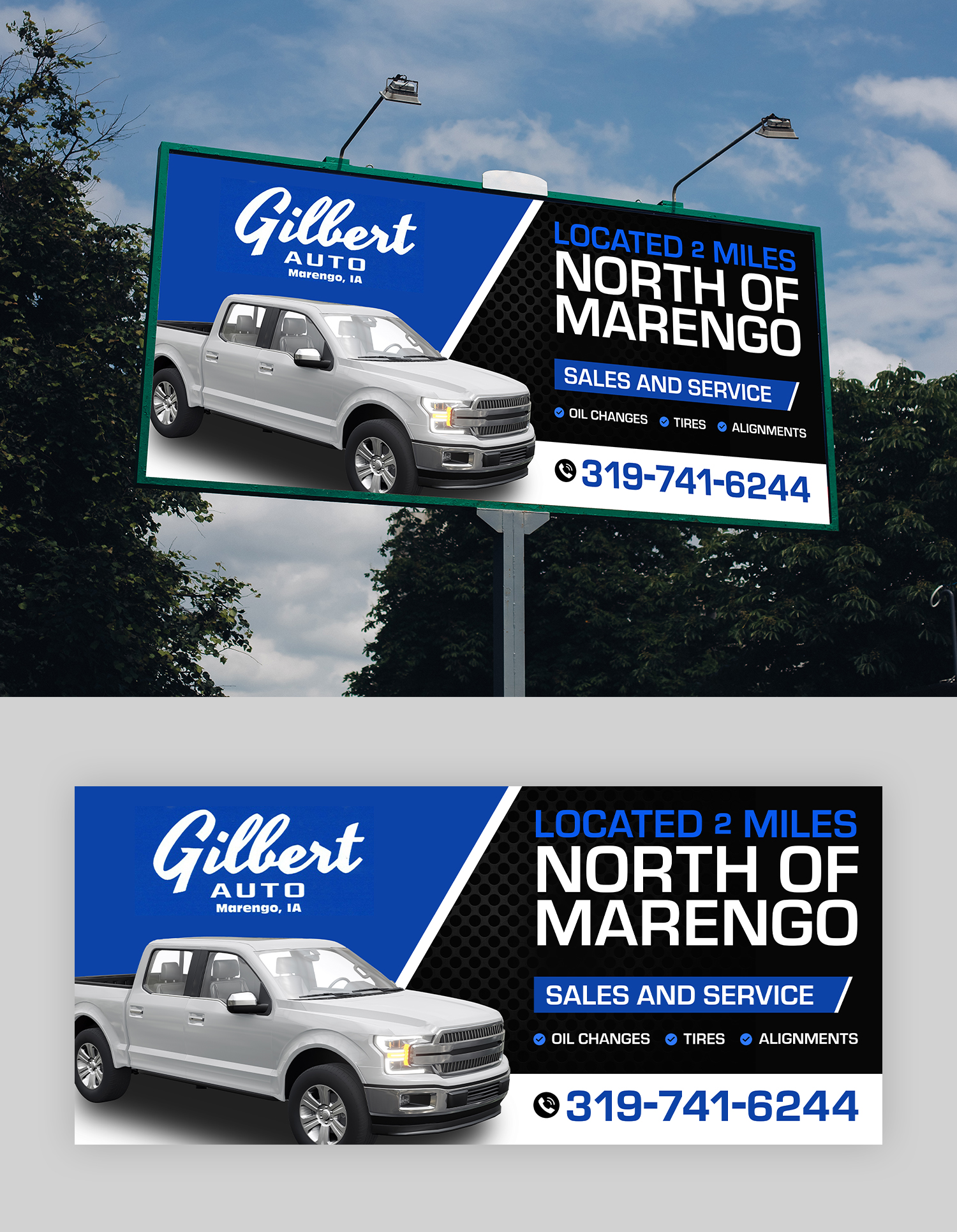 Billboard Design by debdesign for Gilbert Auto | Design #36582784